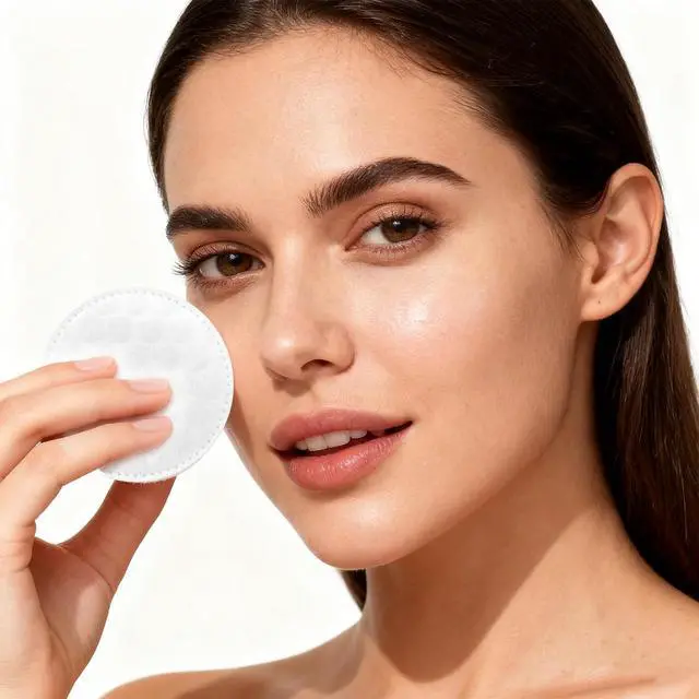 Alt view image 3 of 7 - Premium Cotton Rounds for Face (500 Count) | Makeup Remover Pads, 100% Pure Cotton, Chemical Free, For Sensitive Skin