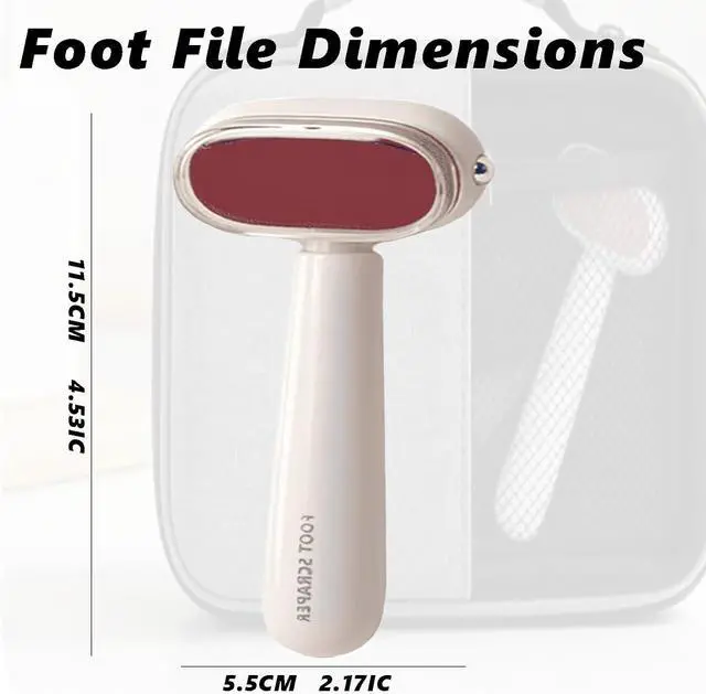 Alt view image 2 of 7 - 2026 New Double Sided Foot File Callus Remover, Professional Foot Therapy Tools, Gentle Exfoliating Agents for Dead Skin and Hard Scabs, Safe for Wet Use.