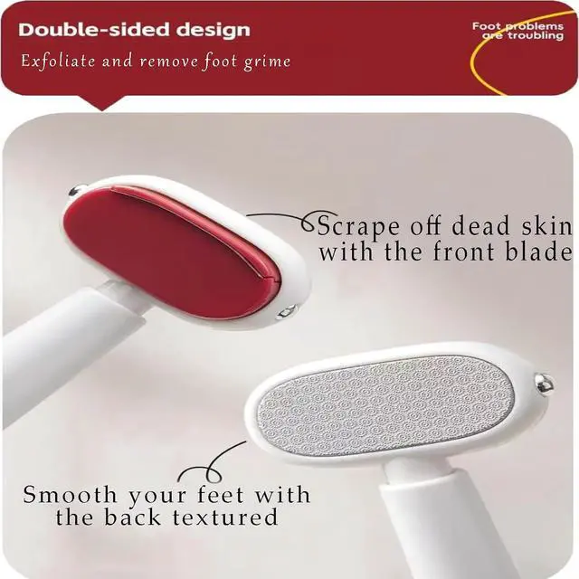 Alt view image 5 of 7 - 2026 New Double Sided Foot File Callus Remover, Professional Foot Therapy Tools, Gentle Exfoliating Agents for Dead Skin and Hard Scabs, Safe for Wet Use.