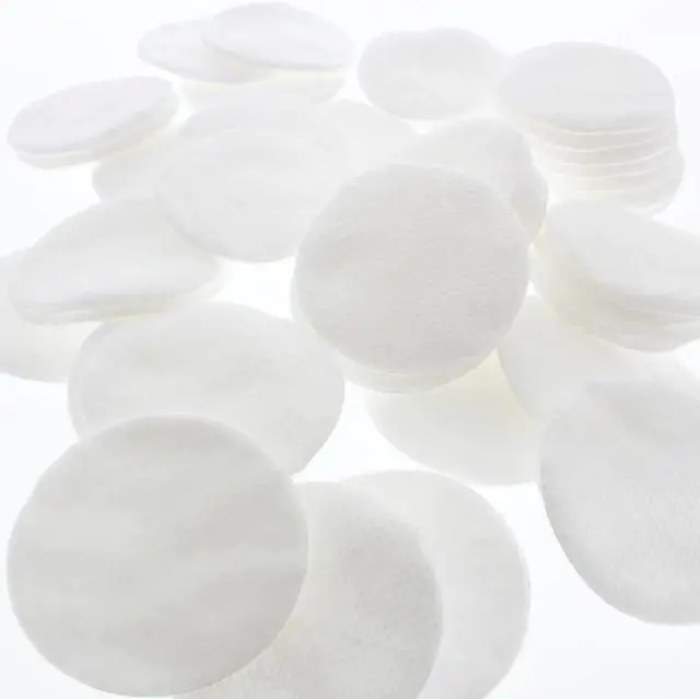 Alt view image 3 of 3 - Delon Premium Dual-Sided Cotton Rounds, 100 Count (Pack of 1) Lint-Free, Hypoallergenic, 100% Cotton Pads for Makeup, Skincare & Nails Made in Canada