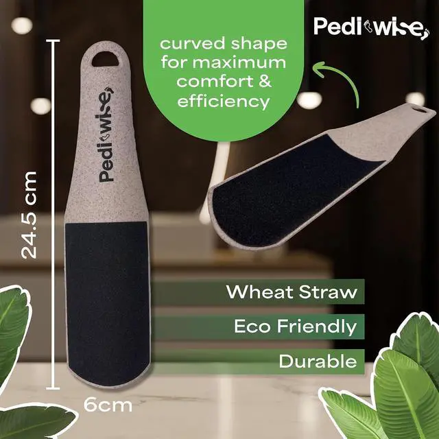 Alt view image 4 of 6 - Pumice Stone for feet Extra Large Foot File & Callus Remover for Cracked Heels Double Sided Pedicure Tool for Dead Skin Podiatrist Recommended