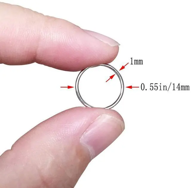 Alt view image 3 of 7 - 200 Pack Hair Braid Rings Hair Hoops Braid Hair Clip Accessories | for Women and Girls Dreadlocks, 2 Color( Gold and Sliver)