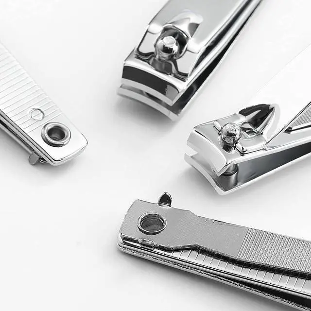 Alt view image 7 of 7 - 4 Pcs Professional Stainless Steel Toenail Clipper and Fingernails by QLL - Swing Out Nail Cleaner/File - Sharpest Stainless Steel Clipper - Wide Easy Press Lever - Best Quality Nail Cutter