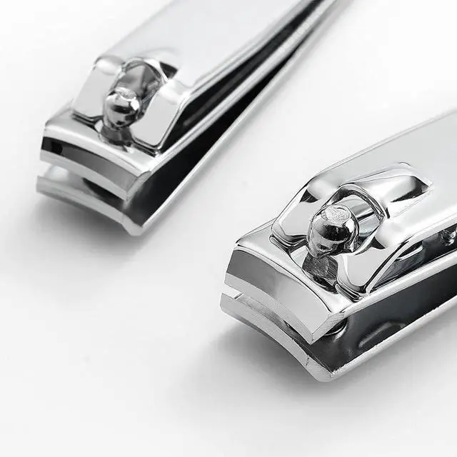 Alt view image 5 of 7 - 4 Pcs Professional Stainless Steel Toenail Clipper and Fingernails by QLL - Swing Out Nail Cleaner/File - Sharpest Stainless Steel Clipper - Wide Easy Press Lever - Best Quality Nail Cutter