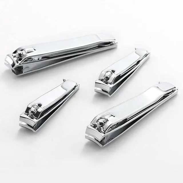Alt view image 2 of 7 - 4 Pcs Professional Stainless Steel Toenail Clipper and Fingernails by QLL - Swing Out Nail Cleaner/File - Sharpest Stainless Steel Clipper - Wide Easy Press Lever - Best Quality Nail Cutter