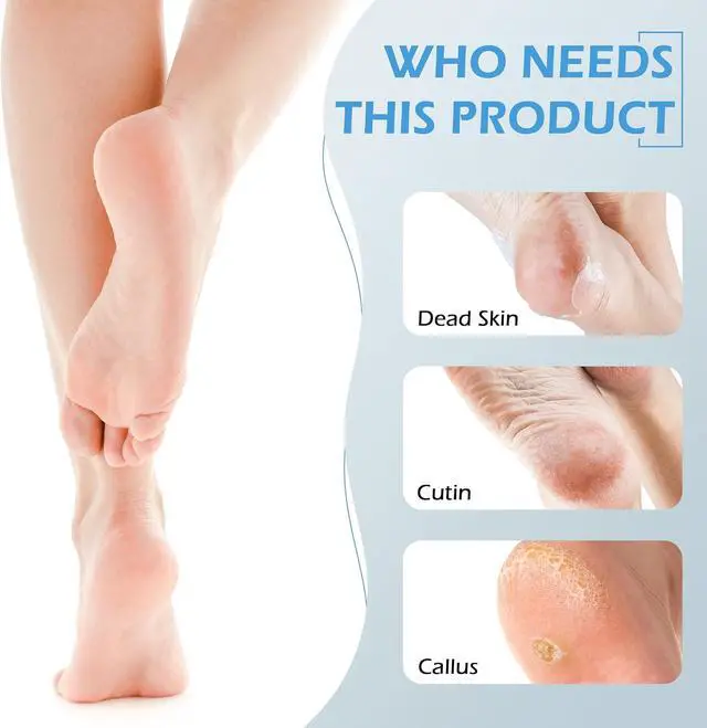 Alt view image 4 of 7 - 3 Pcs 4 in 1 Foot Brush for Use in Shower with Pumice Stone, Foot Rasp and Sandpaper, Foot Scrubber Brush for Feet, Dead Skin Remover for Foot Care