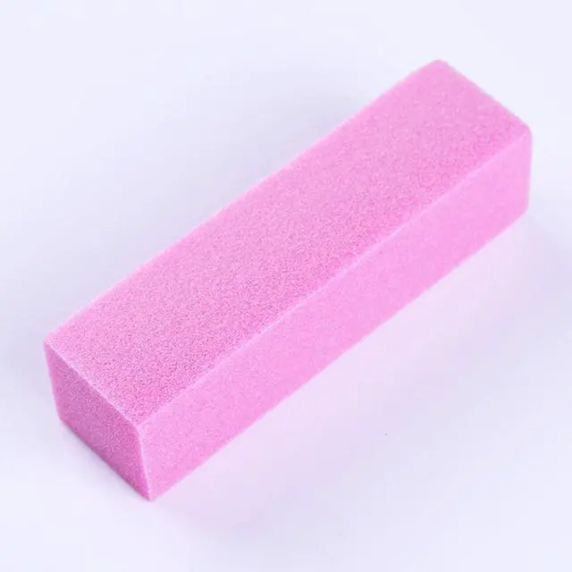 Alt view image 4 of 6 - 20pcs Nail Buffer Blocks 4Sides,120Grit Pedicure Manicure Buffer Kits Pink