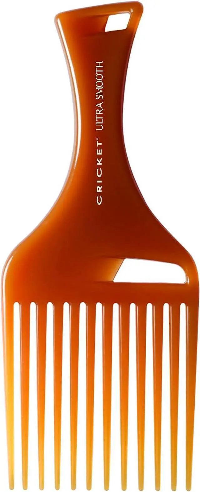 Main image of Cricket Ultra Smooth Hair Pick Comb for Volumizing, Detangling, and Reducing Frizz - Enriched with Argan, Olive Oil, and Keratin Infused, Ideal for Curly, Thick, and Long Hair