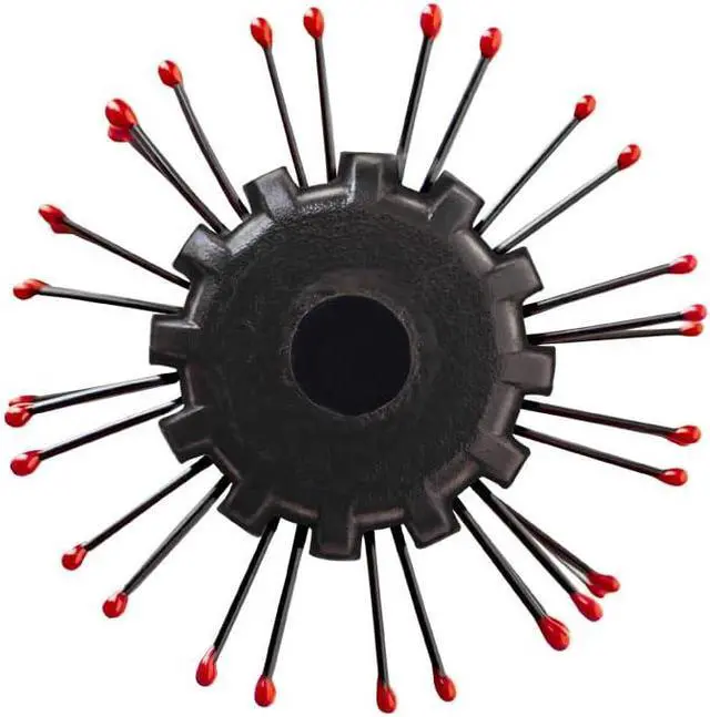 Alt view image 5 of 7 - Cricket Static Free RPM 12 Row Round Hair Brush - Curling, Blow Drying, Detangling and Styling Wet or Dry, Suitable for All Hair Types