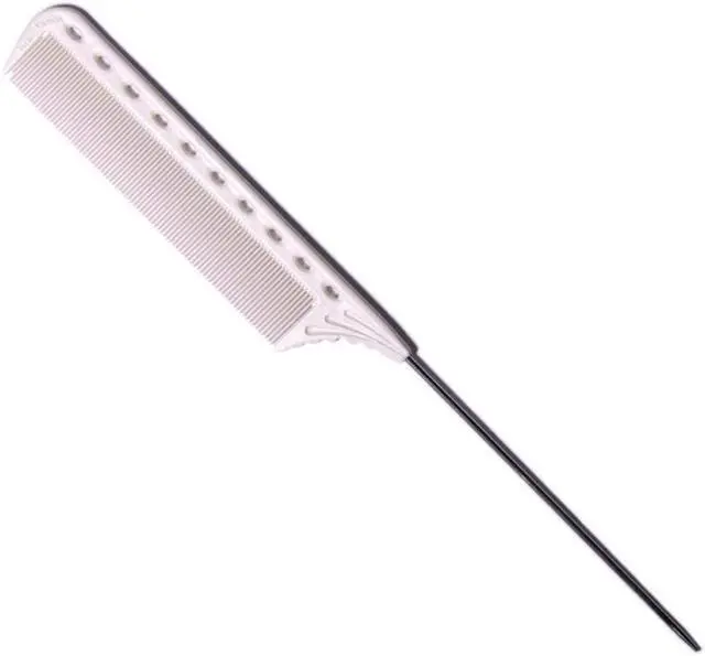 Alt view image 2 of 2 - YS Park Comb 122 Extra Long Tail - White