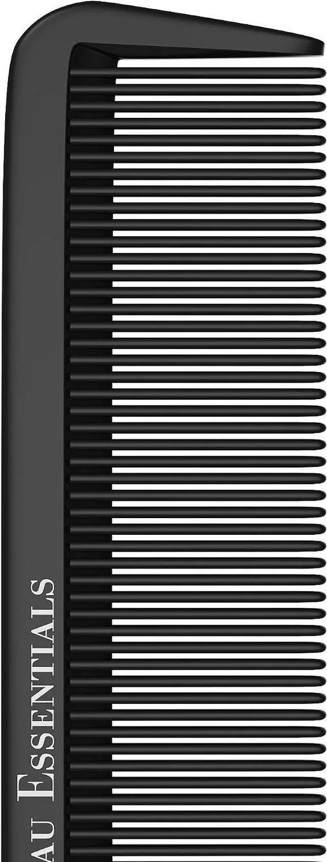 Alt view image 7 of 7 - Professional 8.8 Inch Tail Comb (2 Pack) - Black Carbon Fiber And Stainless Steel Tail Comb - Anti Static And Heat Resistant - Lightweight For All Hair Types By Bardeau Essentials