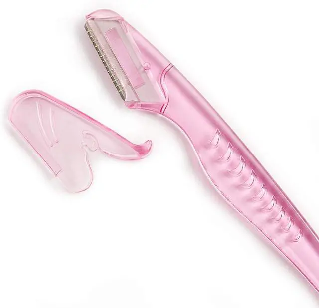 Alt view image 6 of 6 - Ardell Pro Brow Trim & Shape, Eyebrow Dermaplane Razor, 6 Count | Precision Face Razors for Women Remove Peach Fuzz, Shape & Trim Brows, Dermaplaning Tool, Assorted Colors