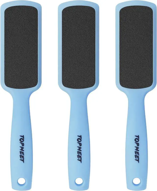 Main image of Topmeet Foot File for Dead Skin - Dual Sided Foot Rasp Callus Removers, Professional Pedicure Tool for Soft, Smooth Feet (Blue)