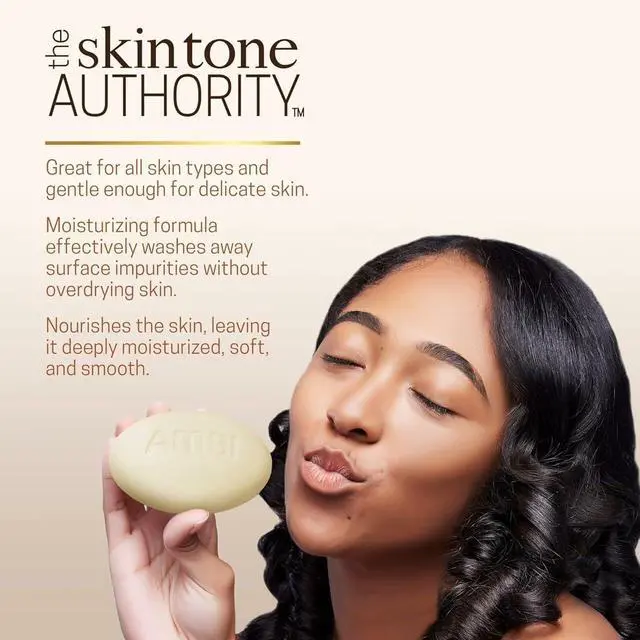 Alt view image 2 of 4 - Ambi Goat Milk Face & Body Bar, Moisturizing Formula for All Skin Types, Gentle Enough for Delicate Skin, Fragrance-Free, Hypoallergenic, Non-Comedogenic, Vegan, and Cruelty-Free, 5.3 Ounce