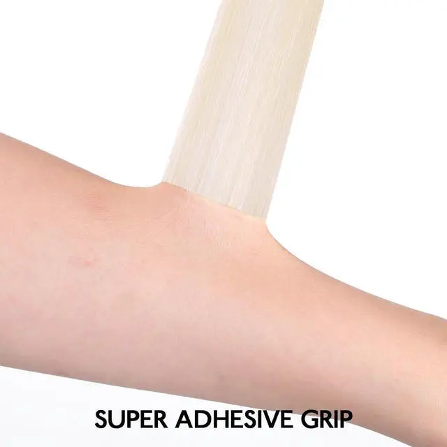 Alt view image 3 of 6 - WENNALIFE Clear Double-Sided Hair Extension Tape Tabs, 24 Pcs | Clear 1.6 x 0.3 in Pre-Cut Tabs Fit Tape-in Hair Extensions and Provide a Discreet Hold for Replacement Applications.