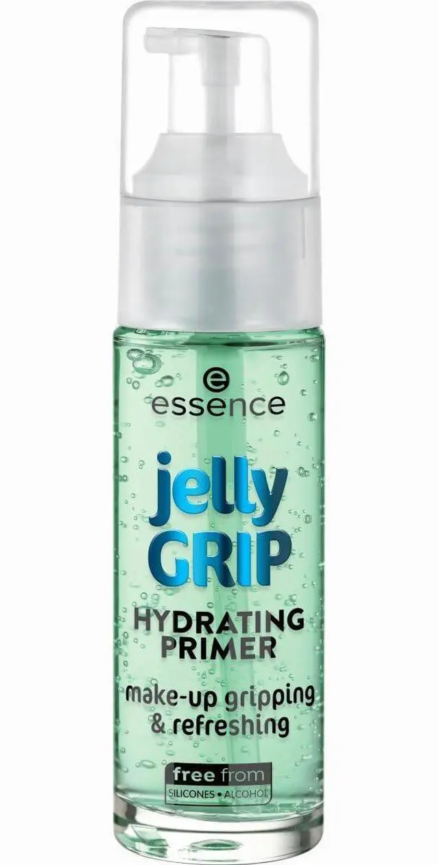 Main image of essence Jelly Grip Hydrating Primer, Longlasting Makeup Base, Vegan | Lightweight Grippy Gel Formula, Refreshing Primer for All Skin Types, Silicone-Free, Cruelty Free, Paraben Free