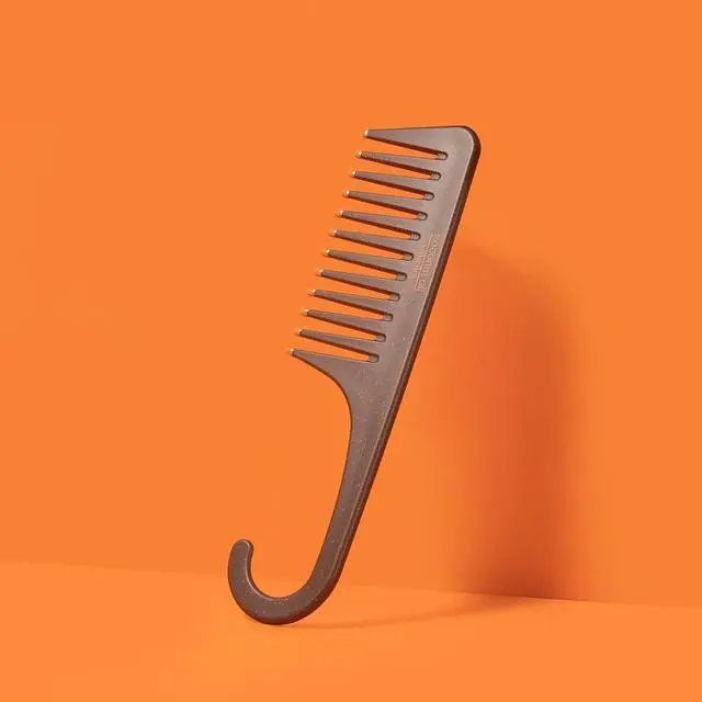 Alt view image 5 of 7 - Coconut Oil Infused, Scented Shower Comb, Wide Tooth Comb for Detangling Wet or Dry hair. For All Hair Type