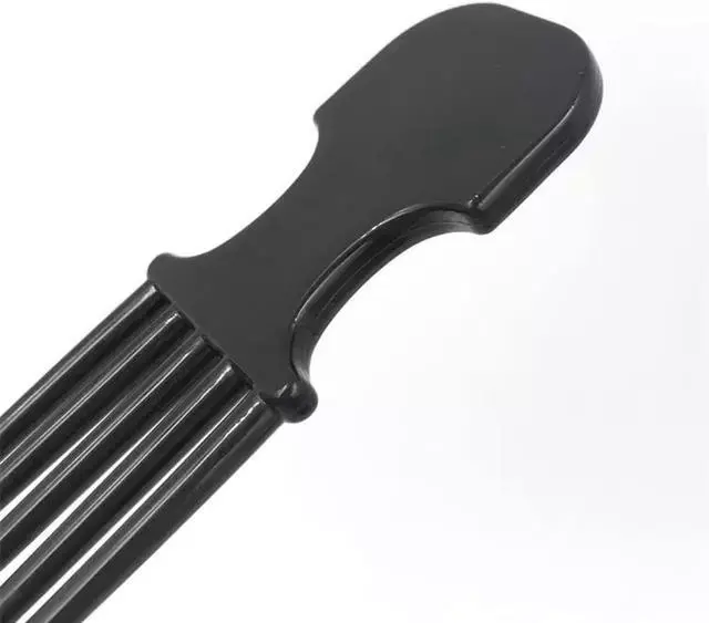 Alt view image 3 of 4 - Scalp Scratcher, Scalp Massager, Hair Pick Comb, Pocket Size Comb - Relieves Itchy Scalp - Black, Plastic, One Count