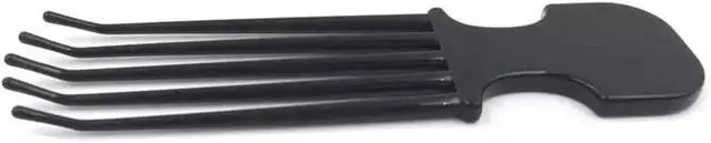 Alt view image 4 of 4 - Scalp Scratcher, Scalp Massager, Hair Pick Comb, Pocket Size Comb - Relieves Itchy Scalp - Black, Plastic, One Count