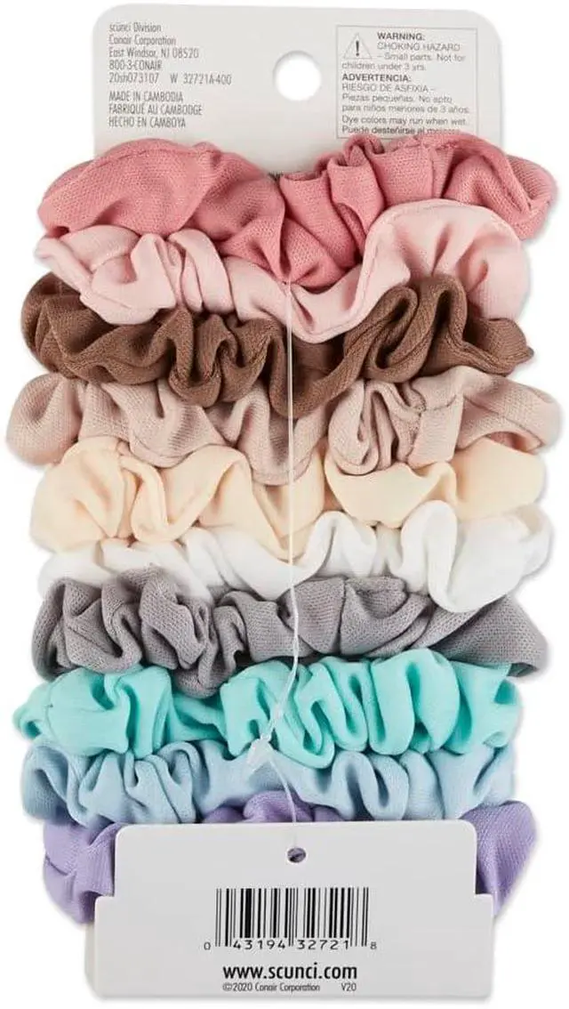 Alt view image 2 of 2 - Scunci Value Pack No Damage Scrunchies - 10 Pcs.