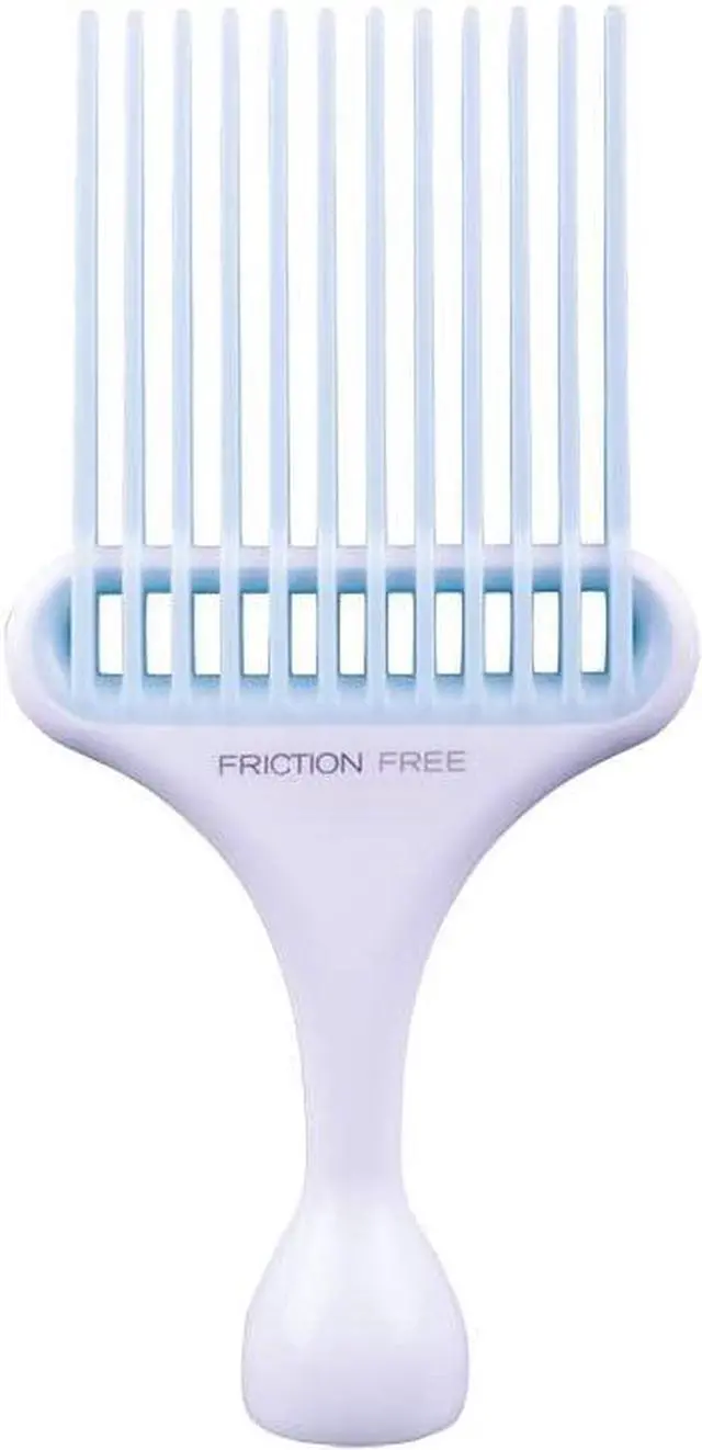 Main image of Cricket Friction Free Pick Comb - Wide Tooth Design for Detangling, Adding Volume and Shine, Reduces Friction and Damage, Non-Slip Handle for Maximum Control, Ideal for All Hair Types