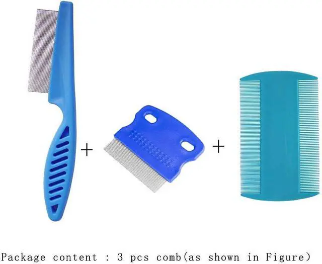 Alt view image 4 of 4 - 3 Pcs Pet Comb Tear Stain Remover Combs for Dogs, Dog Comb