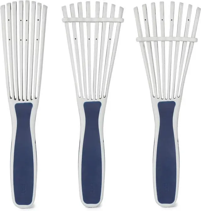 Alt view image 4 of 7 - BESTOOL Detangling Brush for Curly and Natural Black Hair, Afro 3/4abc Texture, Faster and Easier Detangling of Wet or Dry Hair with No Pain (Blue)