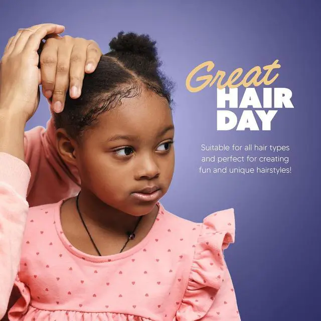 Alt view image 4 of 5 - Gumi good Ouchless Hair Elastics, Clear, Extra Small, 1/2 Inch | Snag-free, stretchy hair ties glide off without pulling; secure hold for fine or thick hair, ponytails, braids and buns.