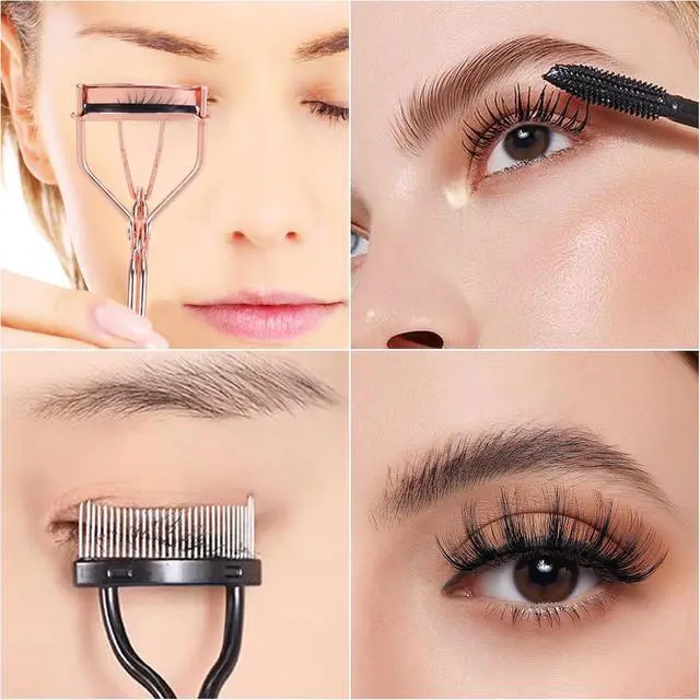 Alt view image 7 of 7 - 2 Pcs Eyelash Separator Tool Mascara Brushes Eyelash Comb Separator Definer Lash Comb for Combing, Separating Lashes