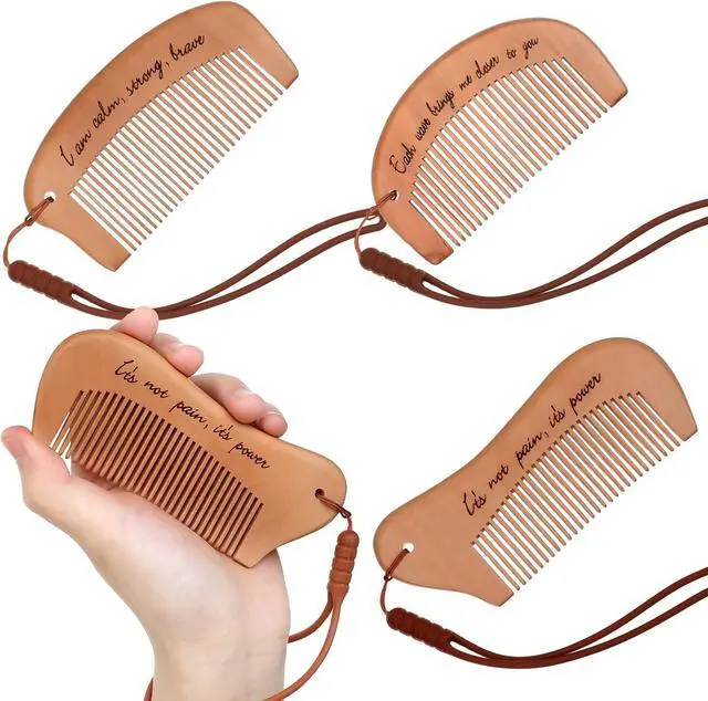 Main image of Ziliny 3 Pcs Wooden Birth Comb for Labor Pain Relief Pregnancy Comb | Birthing Tool for Expecting Mom, Pain Relief Delivery Relaxation Gift, Acupressure Grip for Contraction, Natural Wood Comfort