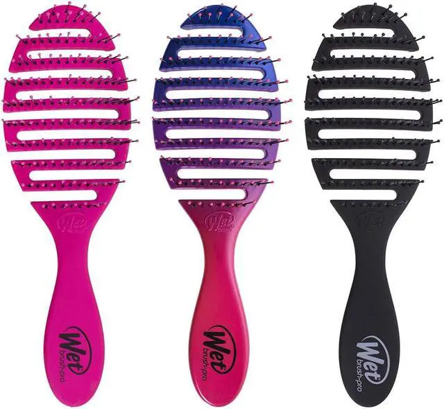 Alt view image 7 of 7 - Wet Brush Pro Flex Dry (BWP800FXBK) Black