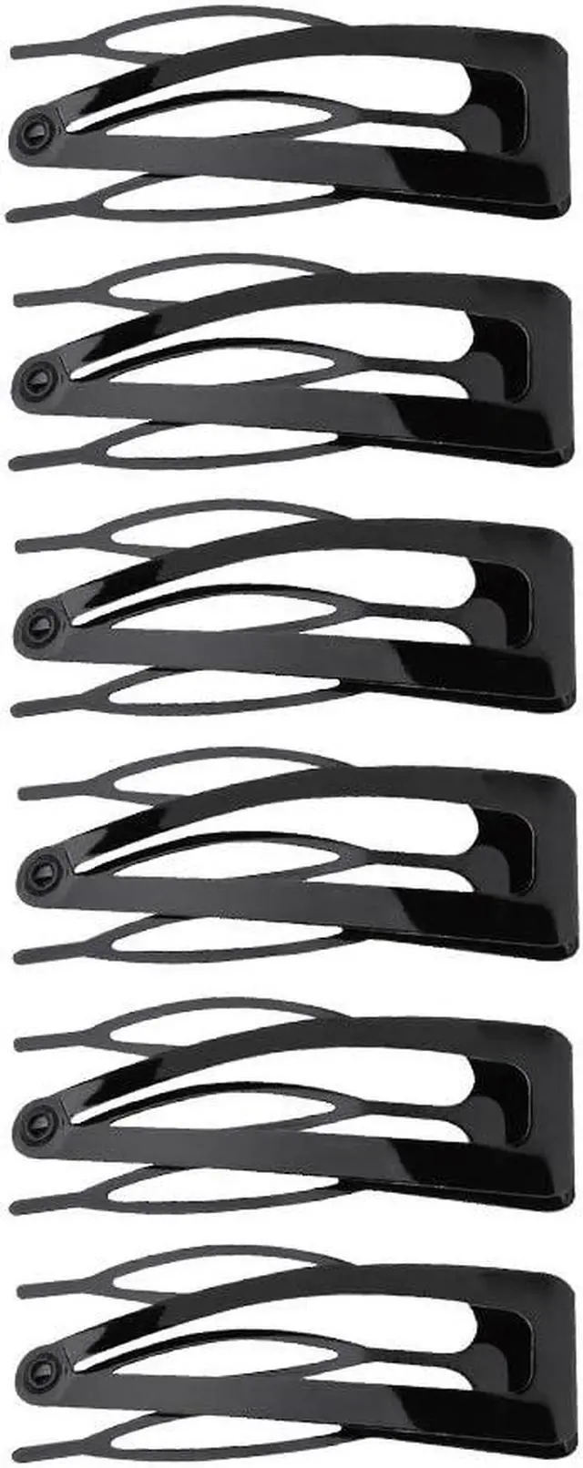 Alt view image 3 of 7 - REVLON Double Grip Hair Clips, 6 Count | Grip Dots for Double Holding Power, Comb Teeth