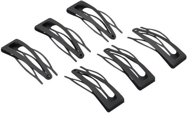Alt view image 4 of 7 - REVLON Double Grip Hair Clips, 6 Count | Grip Dots for Double Holding Power, Comb Teeth