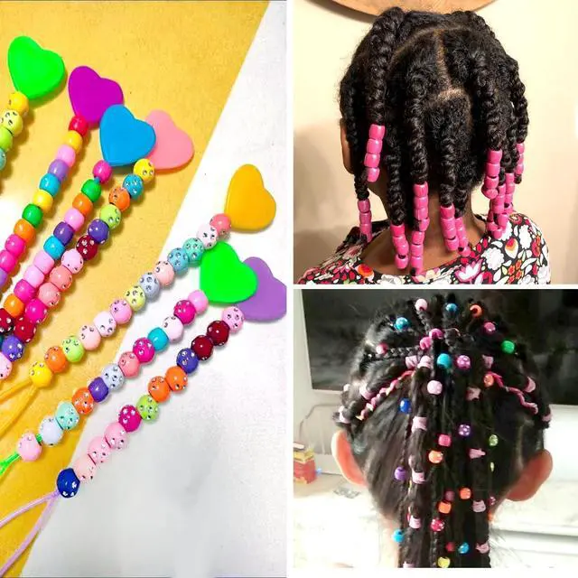 Alt view image 7 of 7 - 16PCS Quick Topsy Tail Hair Beader Kit Automatic Bead Loading Tool, Braiding Loop Threader, Ponytail Maker for Girls Kids Hair Styling and Plait Accessories(Colorful)