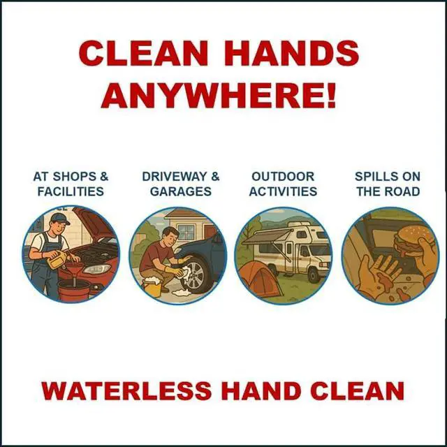 Alt view image 3 of 4 - Oil Eater Sprayable Hand Cleaner Soap - Waterless - clean Grease, Oil and Grime, 32oz Spray Bottle