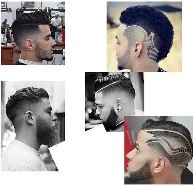 Alt view image 7 of 7 - MIKEBE Beard Shaping & Styling Tool With Comb for Perfect line up & Edging For Men's Jaw Cheek/Neck Line, Symmetric/Curve/Step Cut Works with Any Beard Razor Electric Trimmers or Clippers