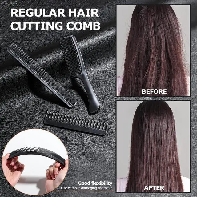 Alt view image 5 of 6 - Oneleaf Styling Hair Comb 10PCS Hair Stylists Professional Styling Comb Set Variety Pack Great for All Hair Types & Styles