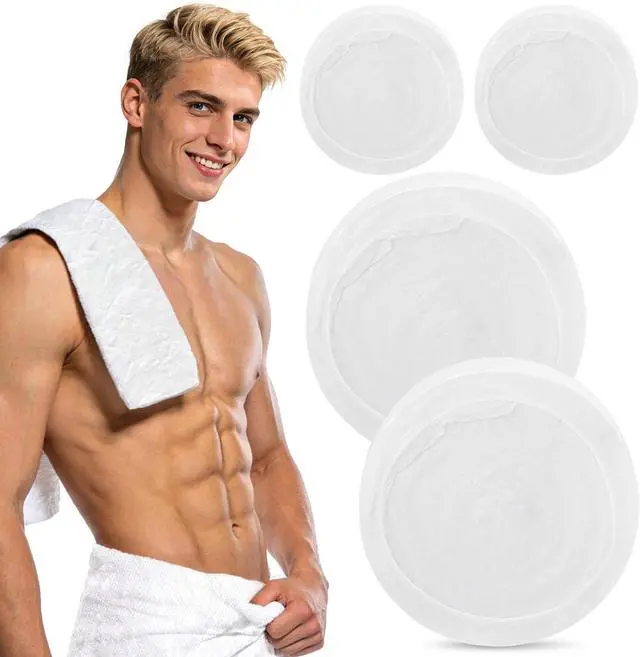 Main image of Nanaborn Disposable Bath Towels for Travel with Compressed Face Towels