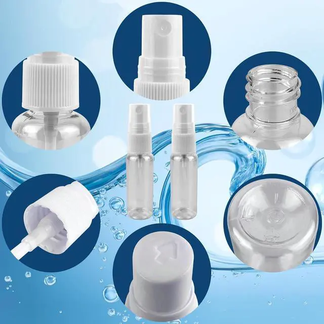 Alt view image 5 of 7 - 2 Pack Spray Bottle, 0.7 oz/20ml Small Plastic Spray Bottles, Travel Size Spray Bottle, Fine Mist Spray Bottles (2)