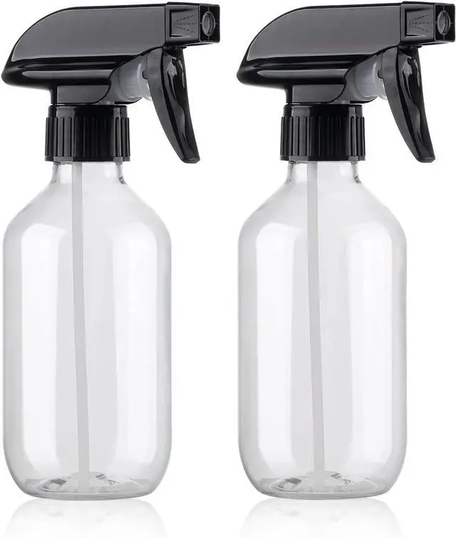Main image of Teyssor Spray Bottles Water Spray Bottle 2 Packs- BPA Free -10 oz/300 ml Plastic Refillable Containers Fine Mist Small Spray Bottle with Adjustable Nozzle for Hair, Cooking, Cleaning