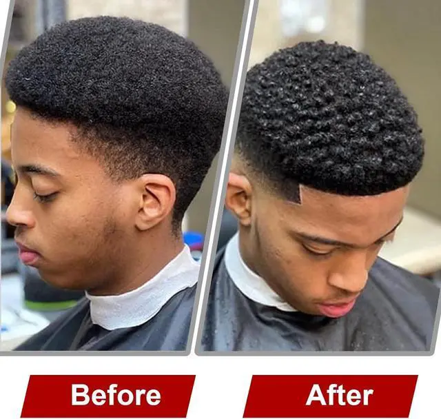 Alt view image 4 of 6 - 2 Pcs Afro Twist Set: Upgrade Hair Sponge and Comb for Men/Women Curls, Barber & Personal Styling