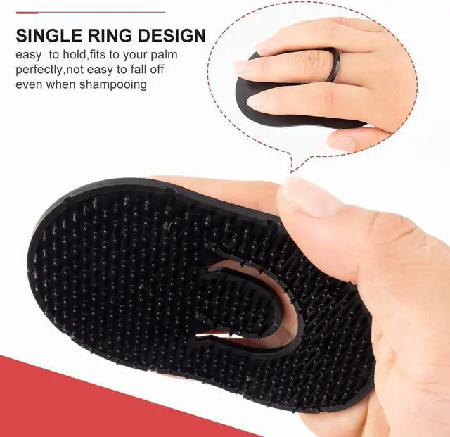 Alt view image 6 of 7 - Portable Grooming Set: Plastic Massage Combs, Beard Brush, Scalp Shampoo Brush, and Pet Grooming Brushes for Home and Travel (6 Pack)