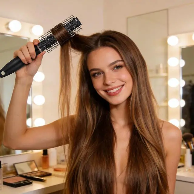 Alt view image 6 of 7 - 6Pcs Hair Brushes for Women Hair Comb Set Detangler Brush for Men and Women Wet Dry Curly Straight Hair