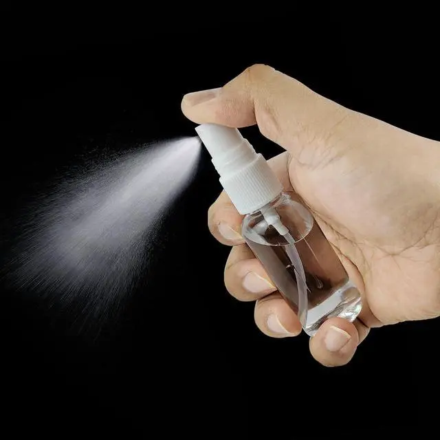 Alt view image 3 of 7 - 2 Pcs Spray Bottle,1oz/30ml Mini Empty Travel Bottles, Fine Mist Spray Bottles for Hair and toiletry - Perfect for On-the-Go Use (30ML)