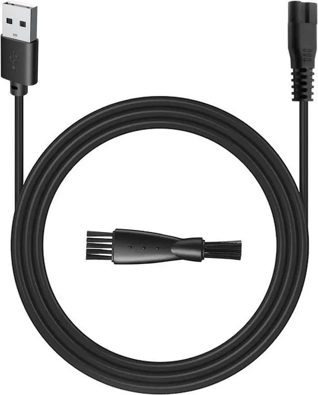 Main image of uijino Saffory Dog Paw Trimmer Cord for Saffory Paw Trimmer | 3.3ft USB Charging Cable, Certified by FCC CE, Fast Charging, Portable & Durable, for Pets Grooming Kit, 1 Cleaning Brush