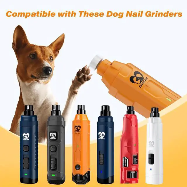 Alt view image 2 of 7 - Casfuy Replacement Dog Nail Grinder Wheel Compatible with Model N10, N20, N30, N50, N60, N65 (Not for Model N70 / N75 / N90)