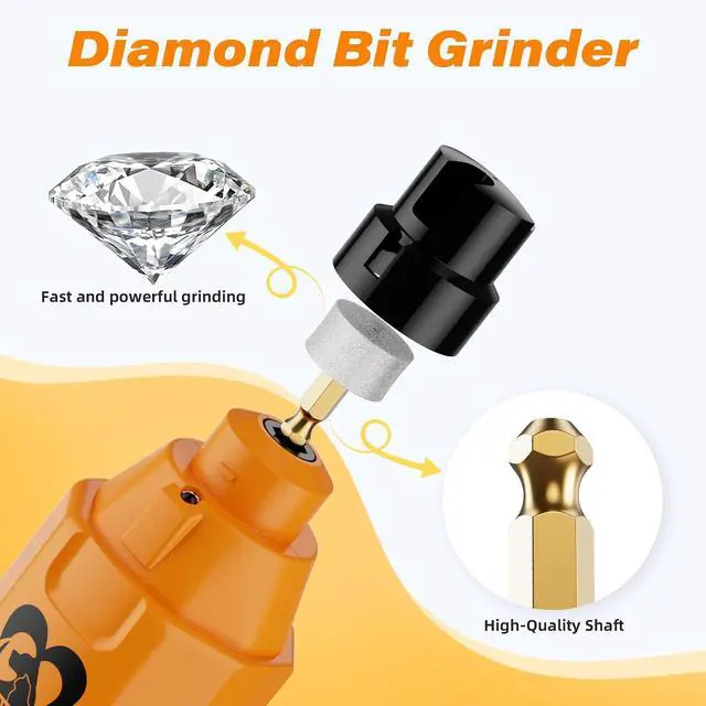 Alt view image 3 of 7 - Casfuy Replacement Dog Nail Grinder Wheel Compatible with Model N10, N20, N30, N50, N60, N65 (Not for Model N70 / N75 / N90)