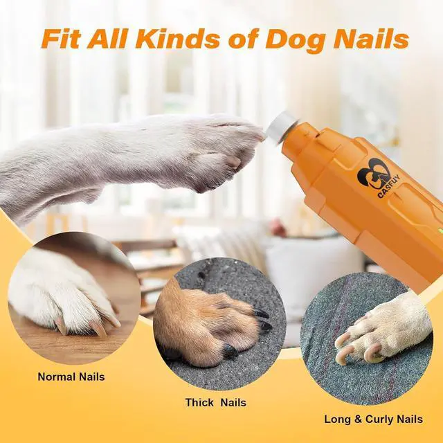 Alt view image 7 of 7 - Casfuy Replacement Dog Nail Grinder Wheel Compatible with Model N10, N20, N30, N50, N60, N65 (Not for Model N70 / N75 / N90)