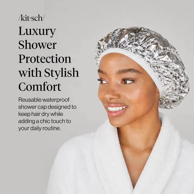 Alt view image 2 of 7 - Kitsch Aluminum Foil Heat Cap for Deep Conditioning