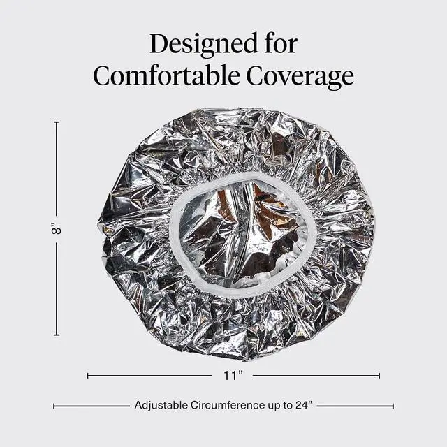 Alt view image 4 of 7 - Kitsch Aluminum Foil Heat Cap for Deep Conditioning
